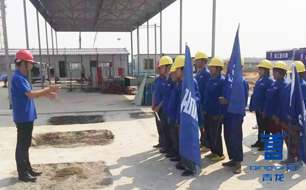 青龍胡經理安排防水工作 防水材料