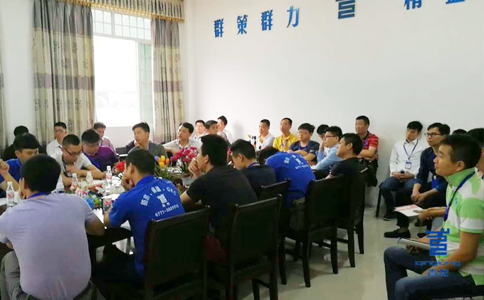 青龍商學院首屆防水營銷集訓現場 防水材料