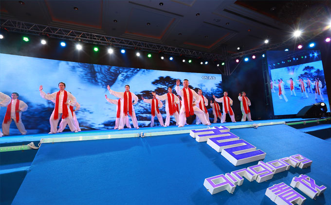 青龍20周年慶青龍太極隊精彩表演 防水