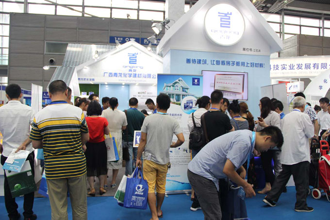 青龍展臺人氣爆滿 防水材料