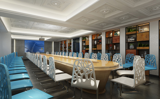 青龍廣西防水材料公司新會議室 防水材料