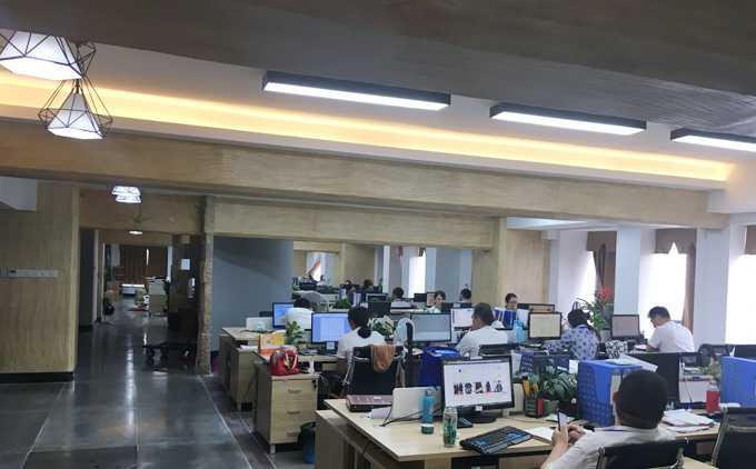 青龍廣西防水材料公司新辦公區(qū) 防水材料