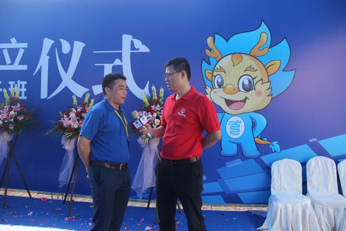 家裝防水總經理于超軍接受中國涂料報記者采訪 防水材料