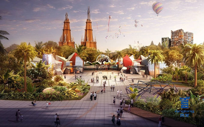 青龍公司承接的長影海南 防水材料