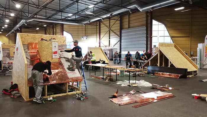 防水比賽現(xiàn)場(chǎng) 防水材料