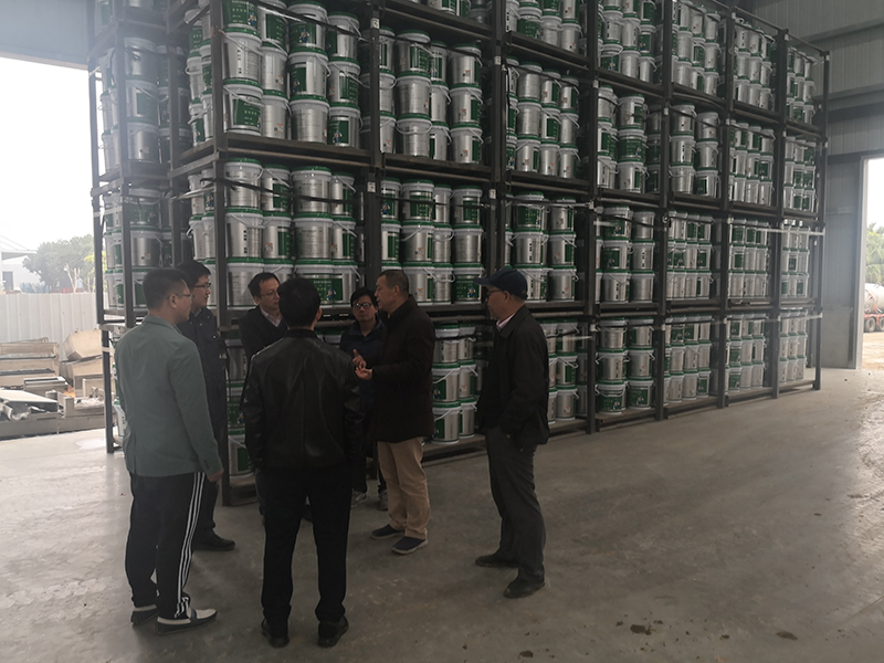 廣西民族大學化學化工學院深入青龍進行校企合作考察 防水材料