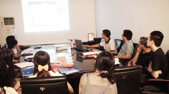 培訓交流會現場