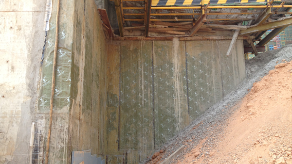 地下室防水工程使用青龍防水卷材 臺山防水