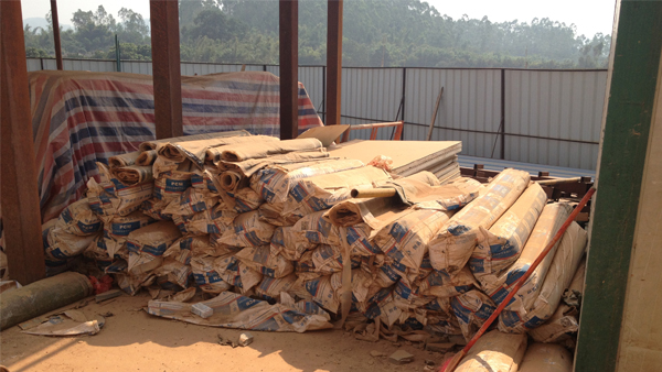 青龍公司為碧桂園提供的防水卷材 臺山防水